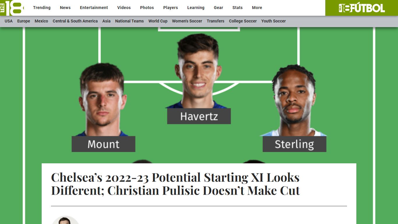 Potential Chelsea Starting XI 2022-23 Sees Many New Faces - The18